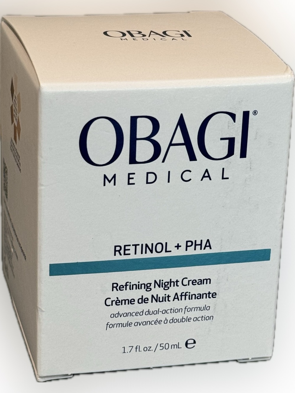 New in box OBAGI Medical RETINOL + PHA Refining Night Cream Face Moisturizer